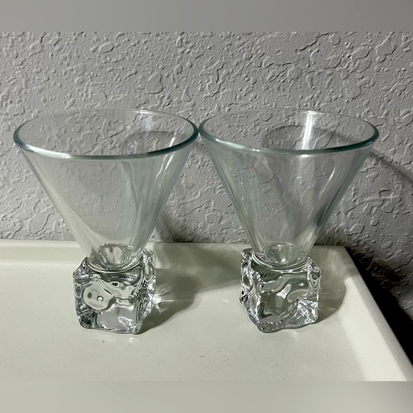 2 crystal cocktail glassware - Picture 1 of 5